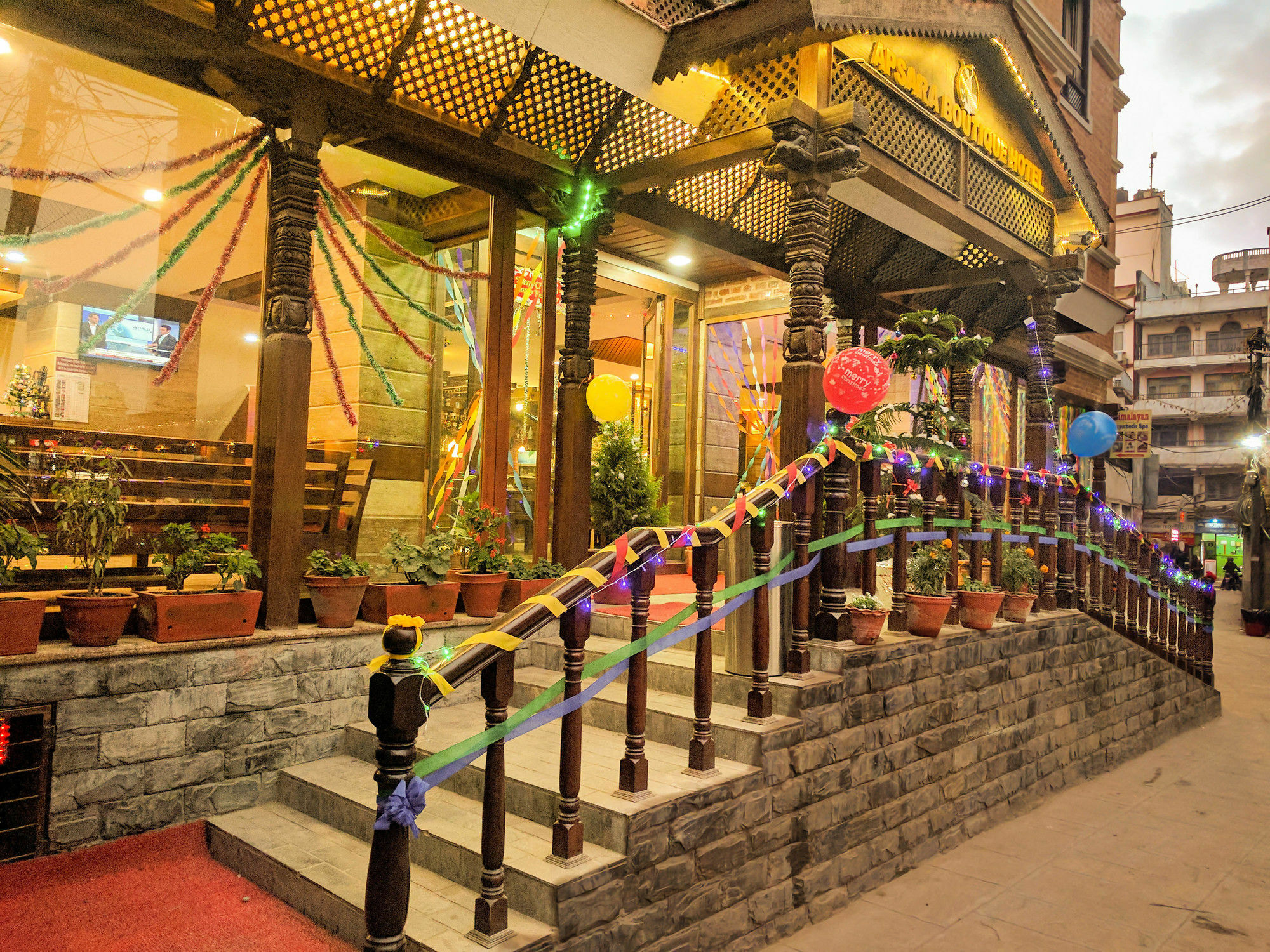 Apsara Boutique Hotel Katmandú Exterior foto